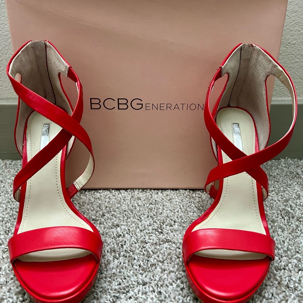 BCBGeneration, Passion Clear Kid (Red), 8M